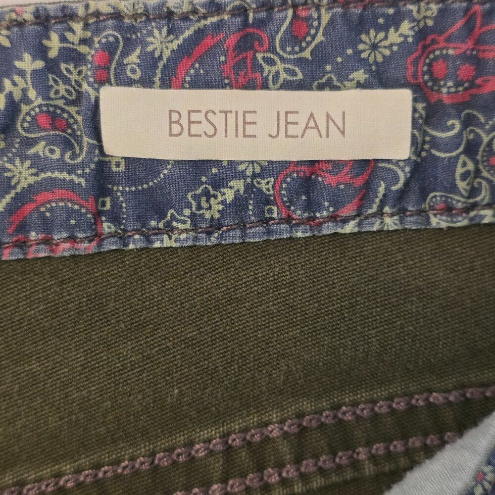 Vintage America Women's Bestie Camo Jeans, Size 10R/30 - Picture 5 of 10